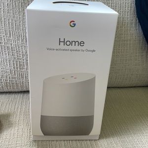Voice-activated speaker by Google